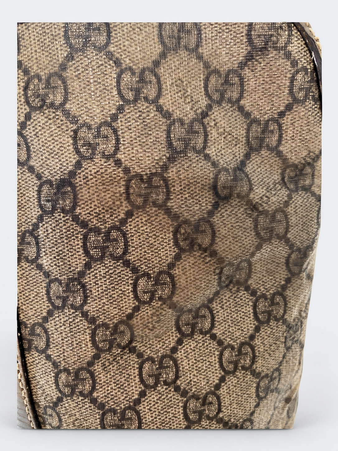 Gucci GG Supreme Tote in Gray