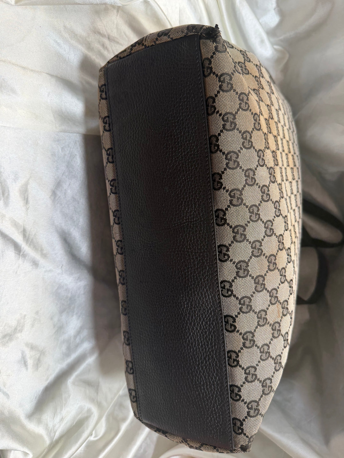 Gucci Monogram Canvas Signature Large Tote