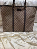 Gucci Monogram Supreme Joy Tote Medium Zipper