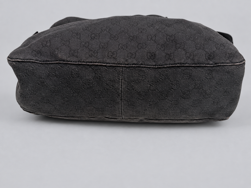 Gucci Monogram Canvas Denim Crossbody Messenger