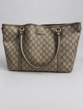 Gucci Monogram Supreme Joy Tote Medium Shoulder Bag