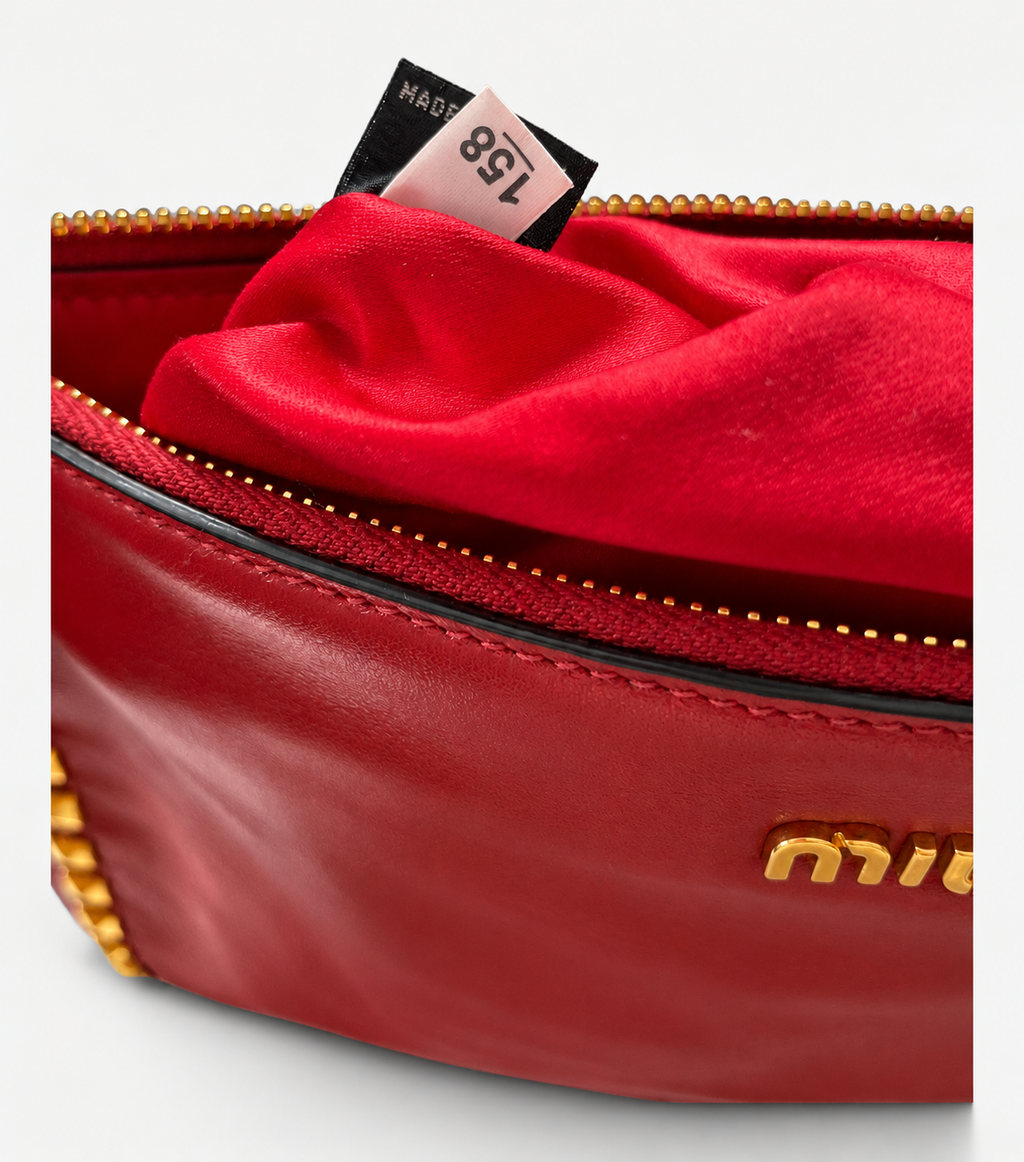 Miu Miu Clutch in Red