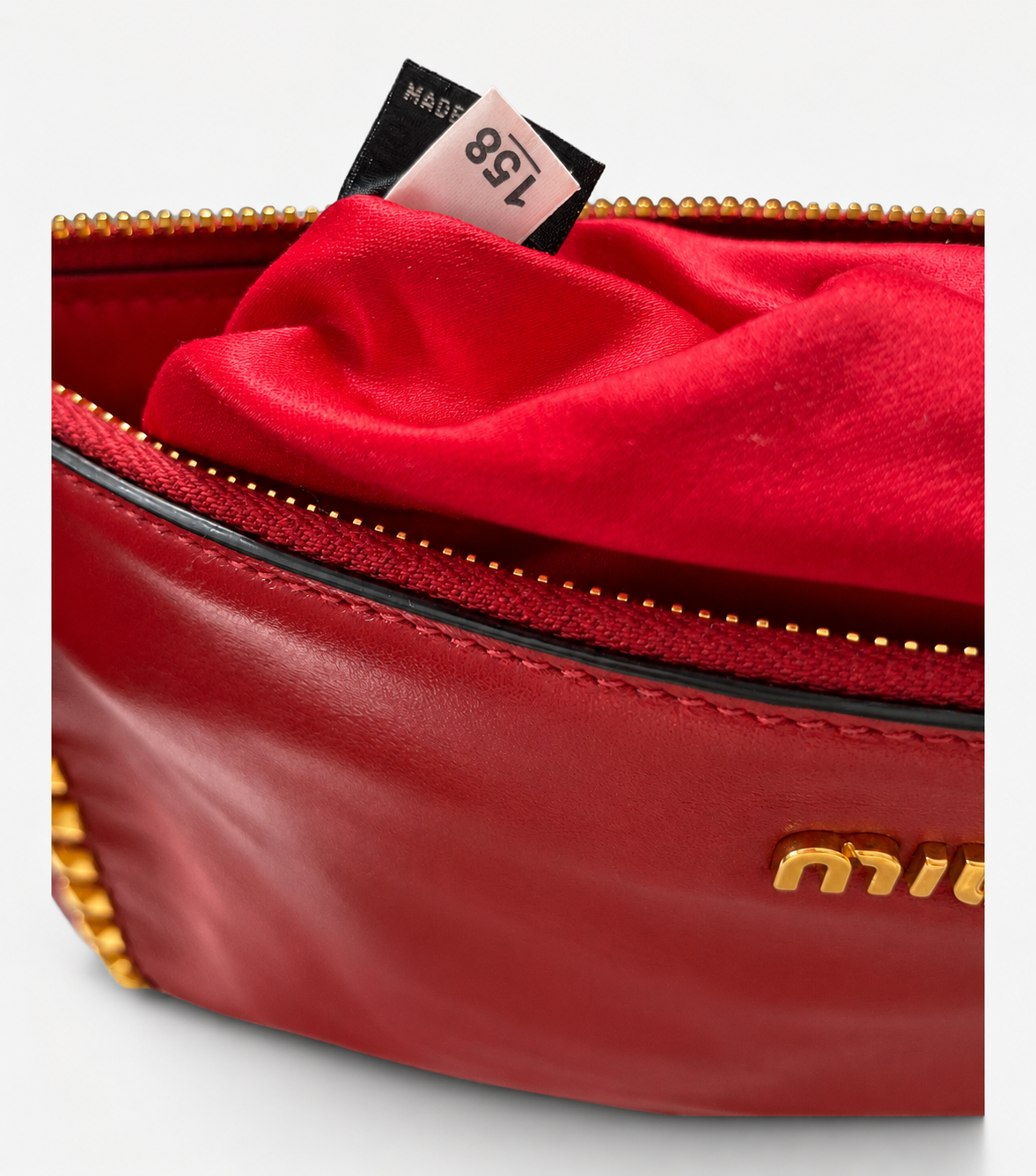 Miu Miu Clutch in Red
