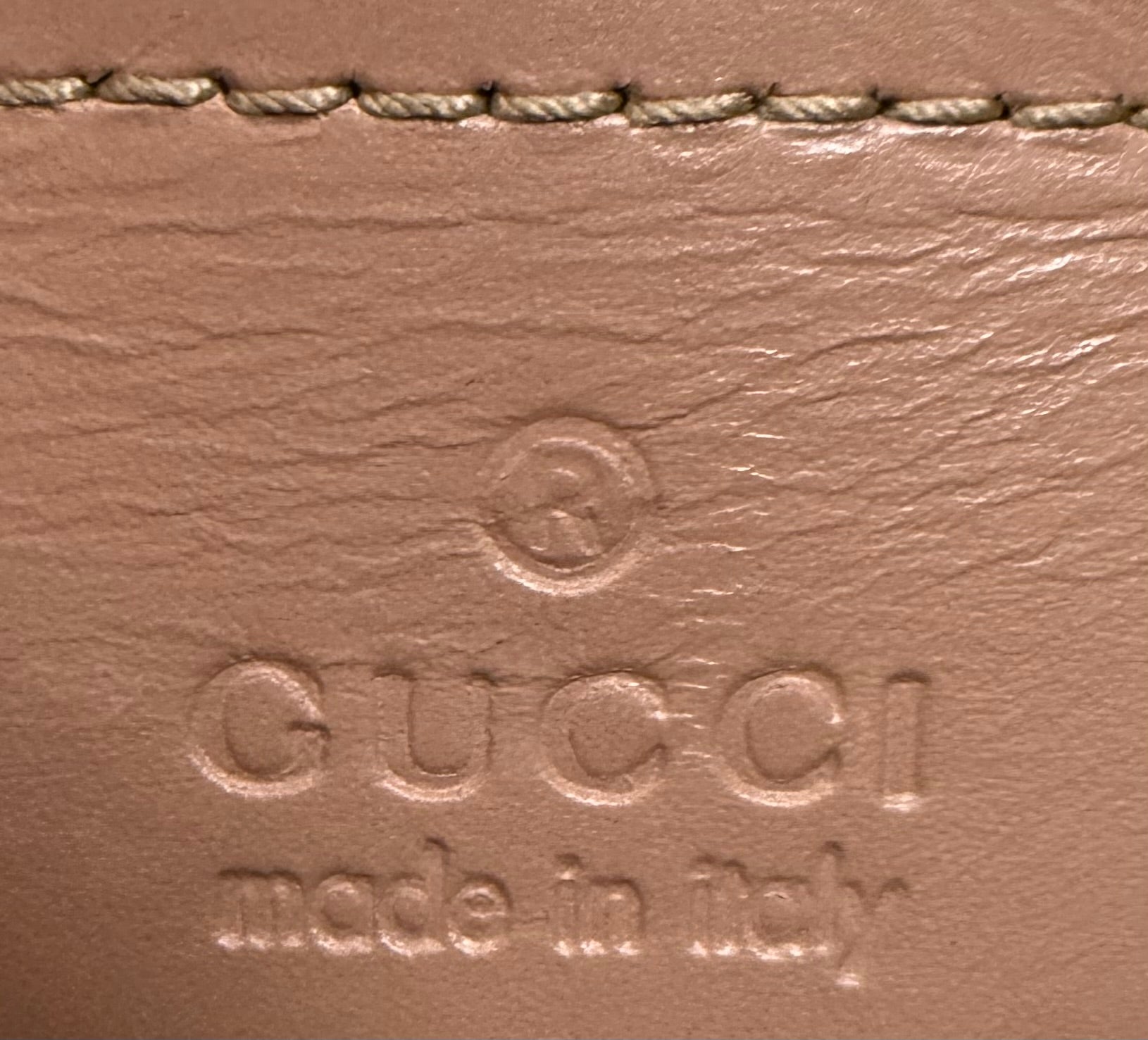 Gucci Monogram Canvas Mayfair Crossbody Sling
