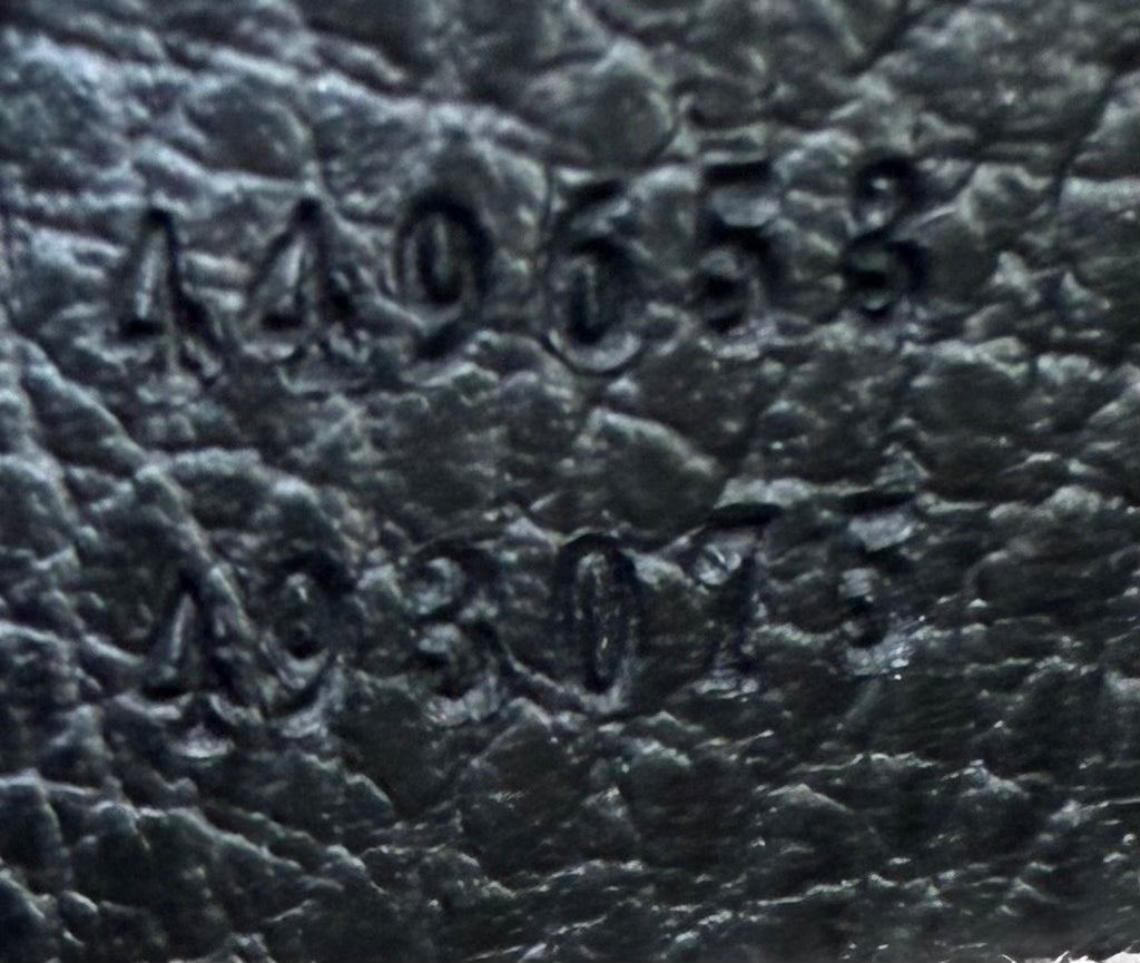 Gucci Pebbled Leather Clutch Bag Bamboo Tassel