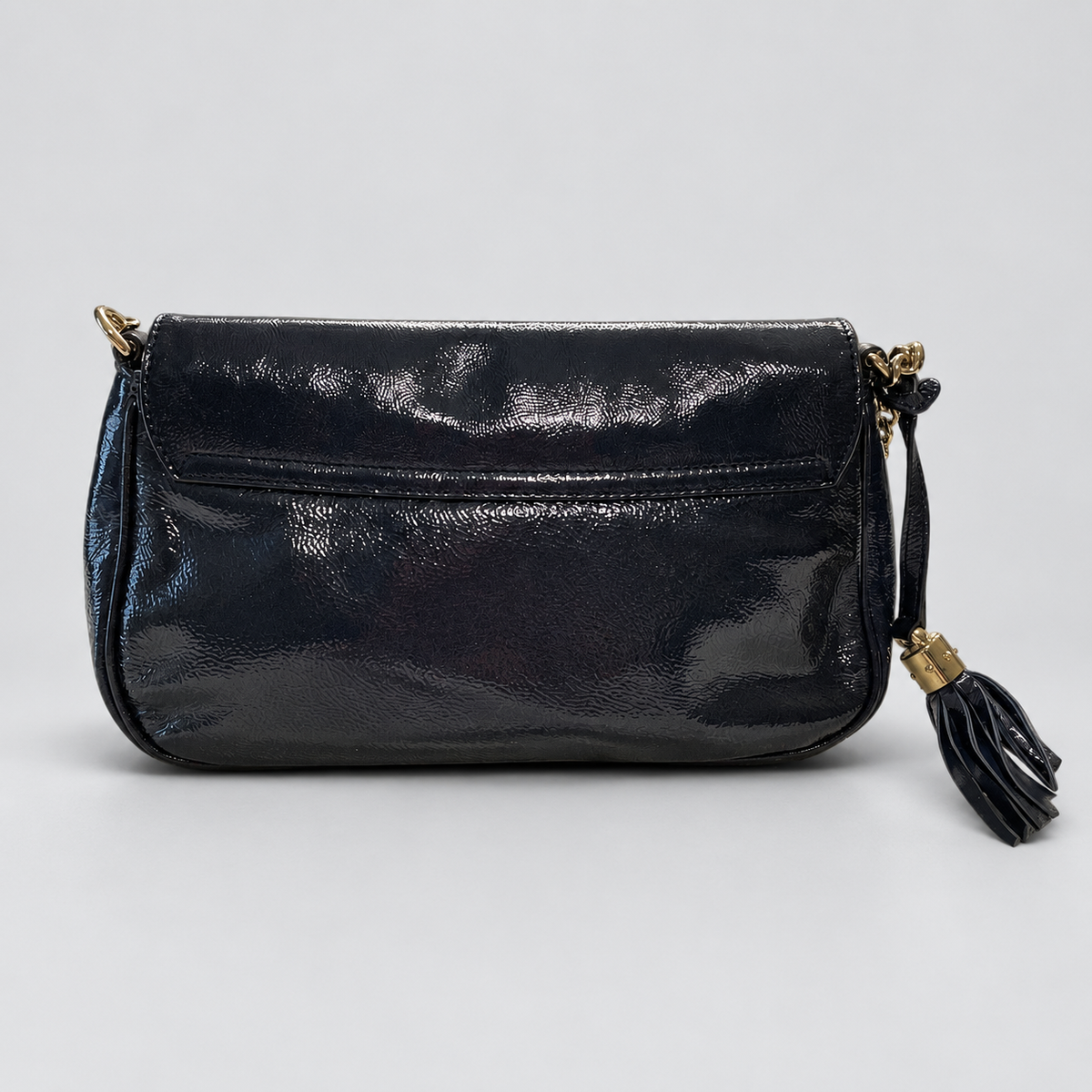 Gucci Soho Flap Chain Shoulder Bag Medium in Blue