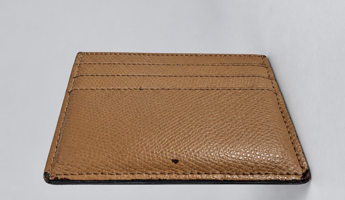 Fendi Logo Vitello Card Holder