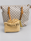 Louis Vuitton Damier Azur Totally MM Shoulder Bag