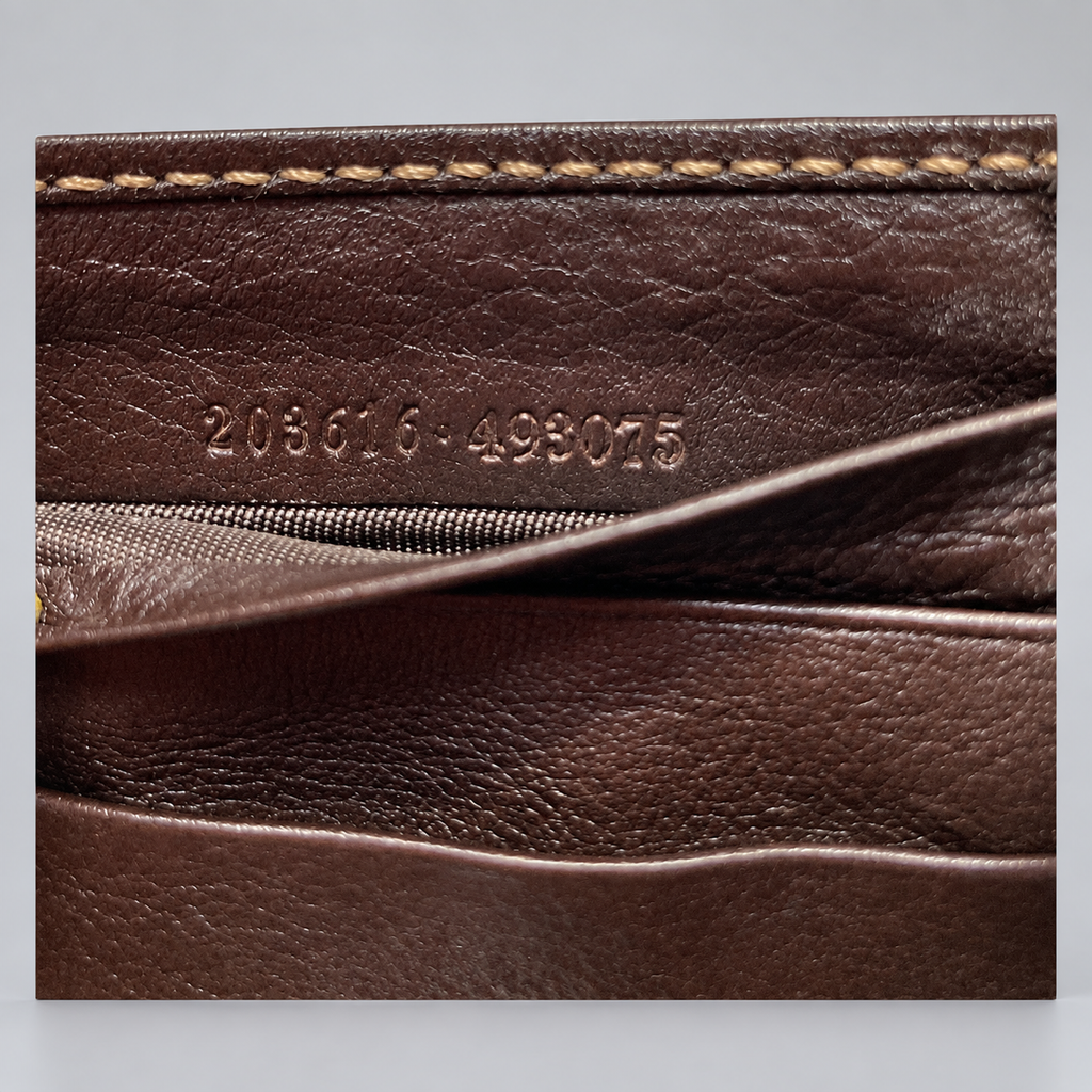 Gucci GG Canvas Bifold Money Clip Wallet
