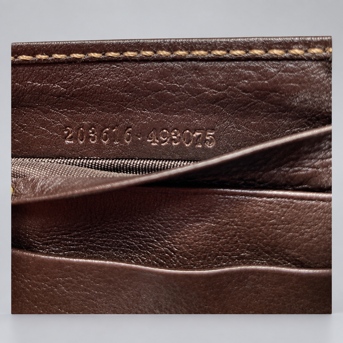Gucci GG Canvas Bifold Money Clip Wallet