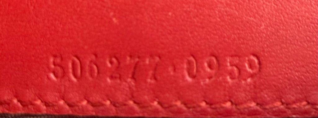 Gucci Monogram Supreme Bosco Patch Card Wallet