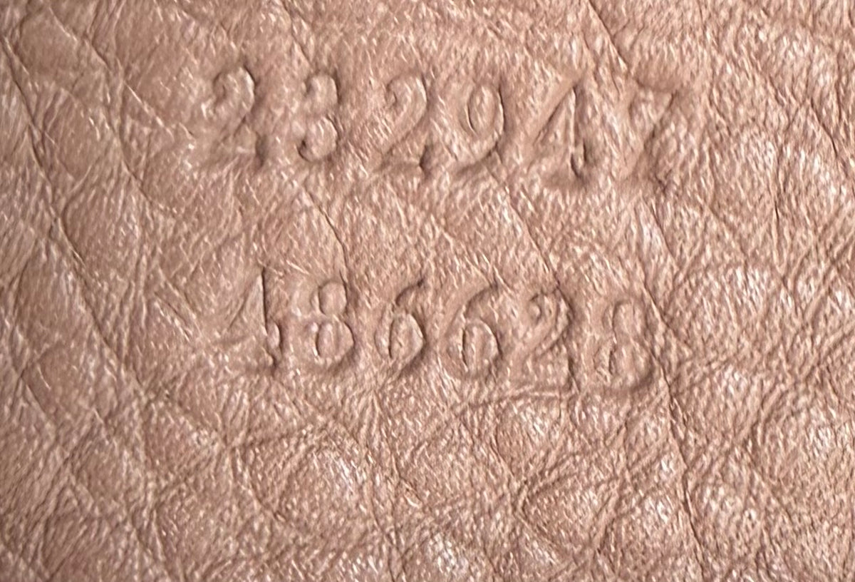 Gucci Monogram Canvas Bamboo Bar Tote Shoulder Bag