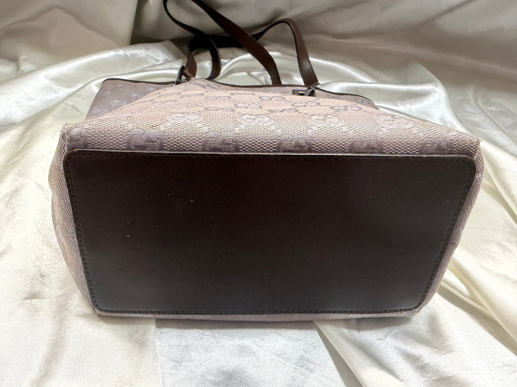 Gucci Monogram Canvas Eclipse Small Tote in Lavender
