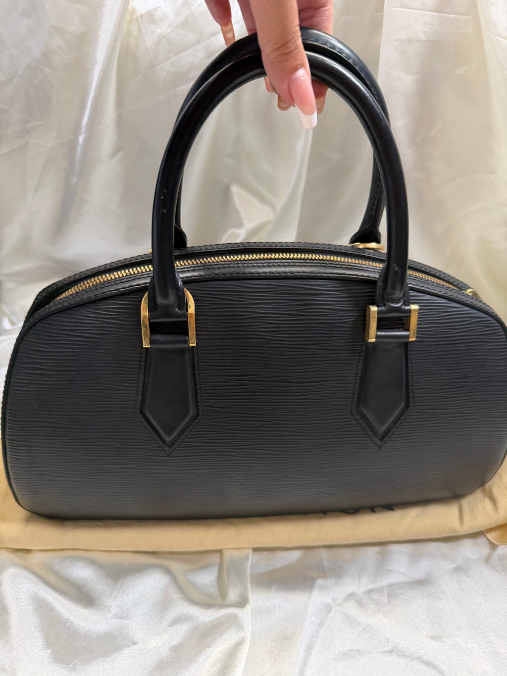 Louis Vuitton Epi Jasmin Leather Satchel Top Handle