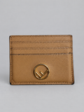 Fendi Logo Vitello Card Holder