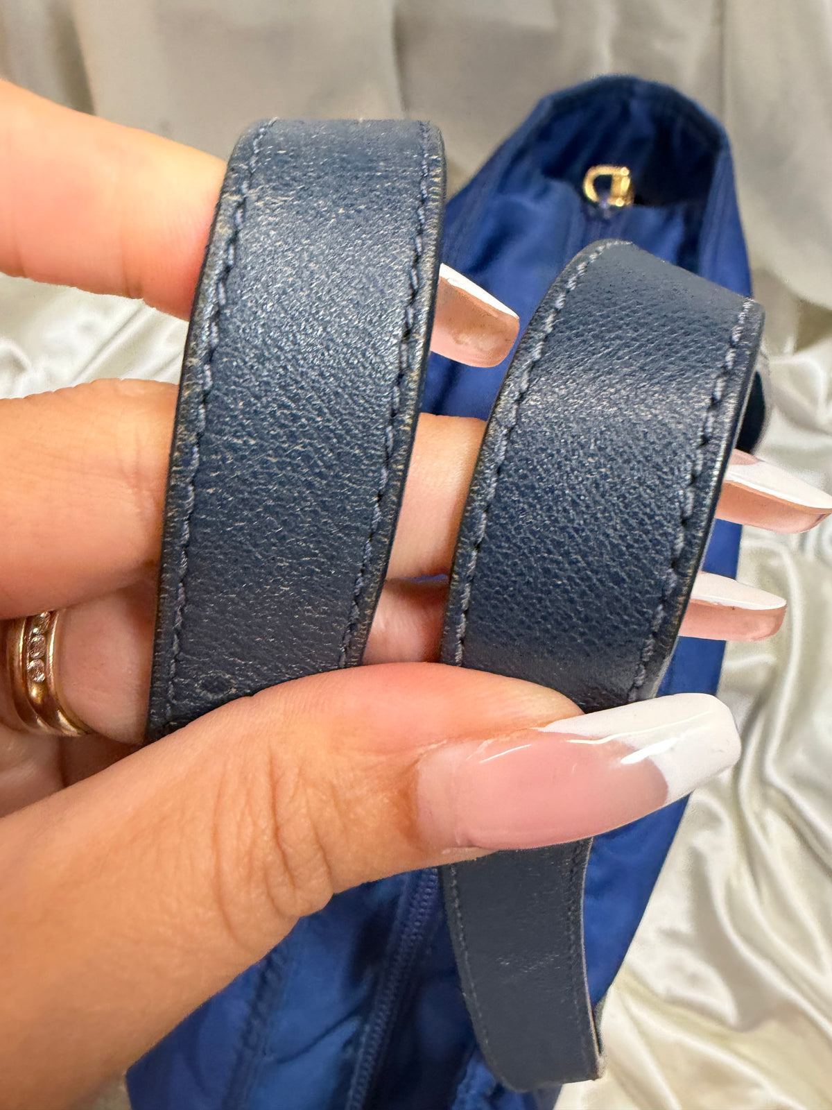 Prada Nylon Tessuto Convertible Sling Strap Messenger