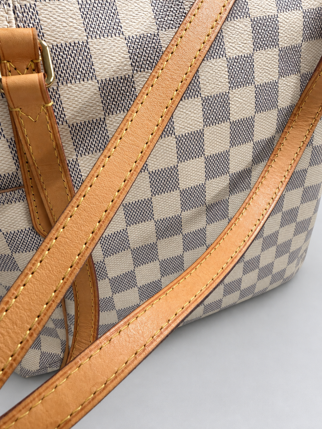 Louis Vuitton Damier Azur Totally MM Shoulder Bag