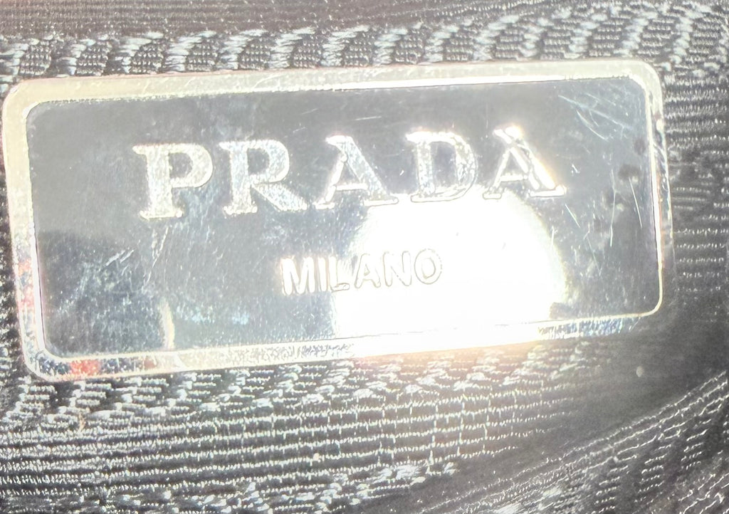 Prada Nylon Tessuto Crossbody Front Zipper Messenger