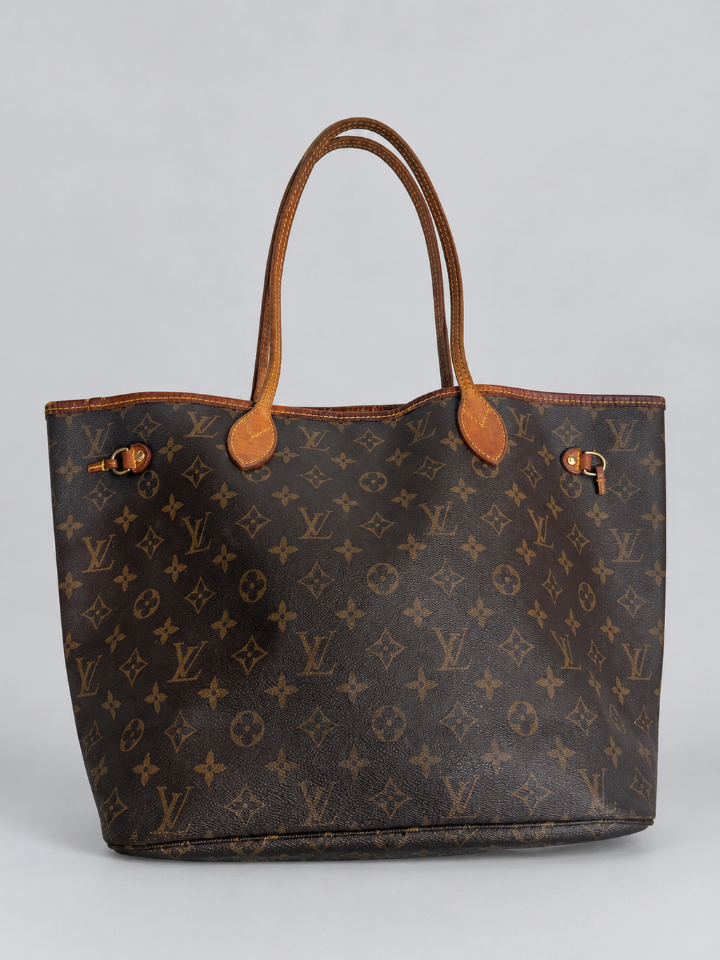 Louis Vuitton Monogram Neverfull MM Tote Shoulder Bag