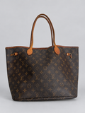 Louis Vuitton Monogram Neverfull MM Tote Shoulder Bag