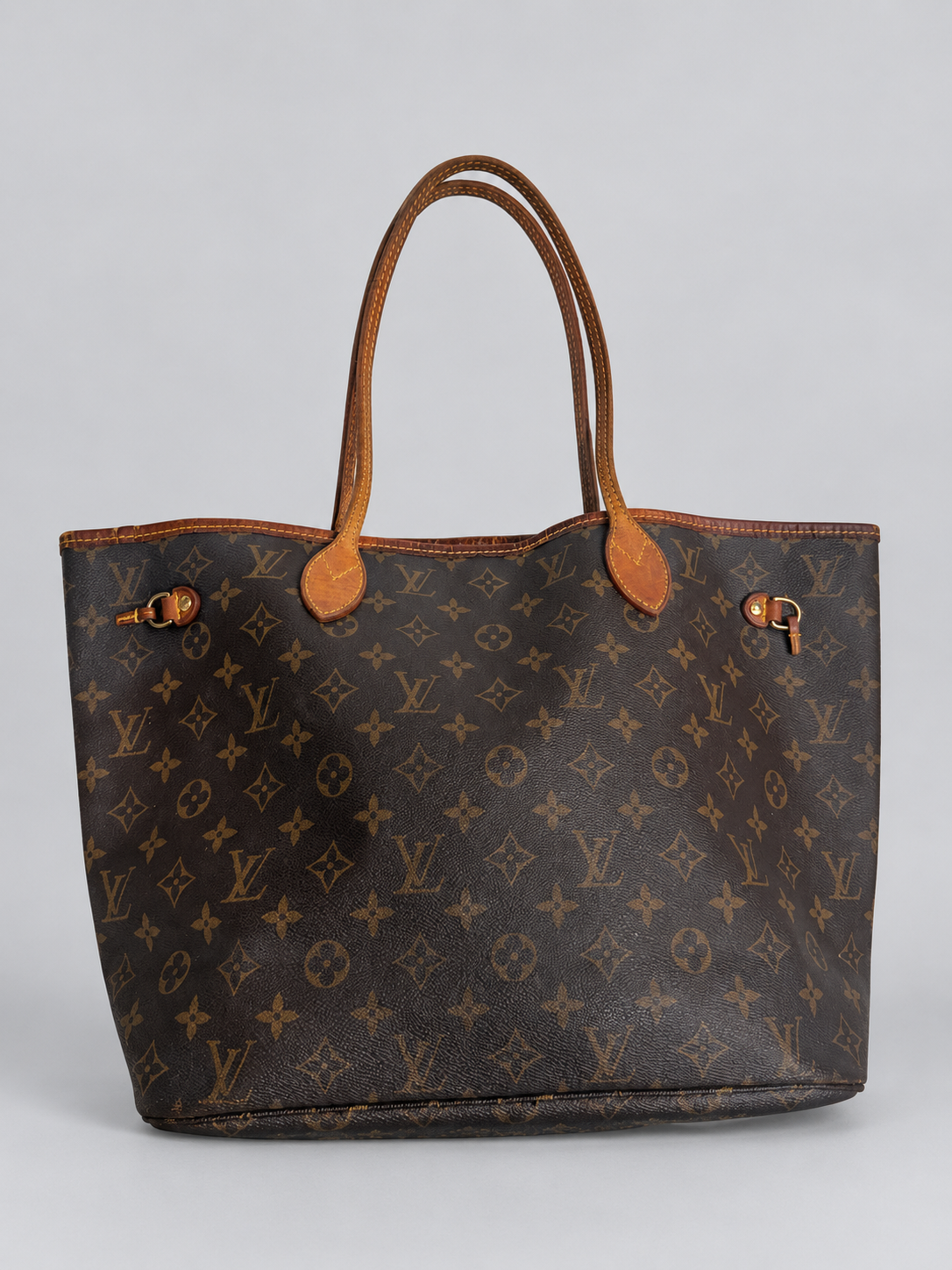 Louis Vuitton Monogram Neverfull MM Tote Shoulder Bag