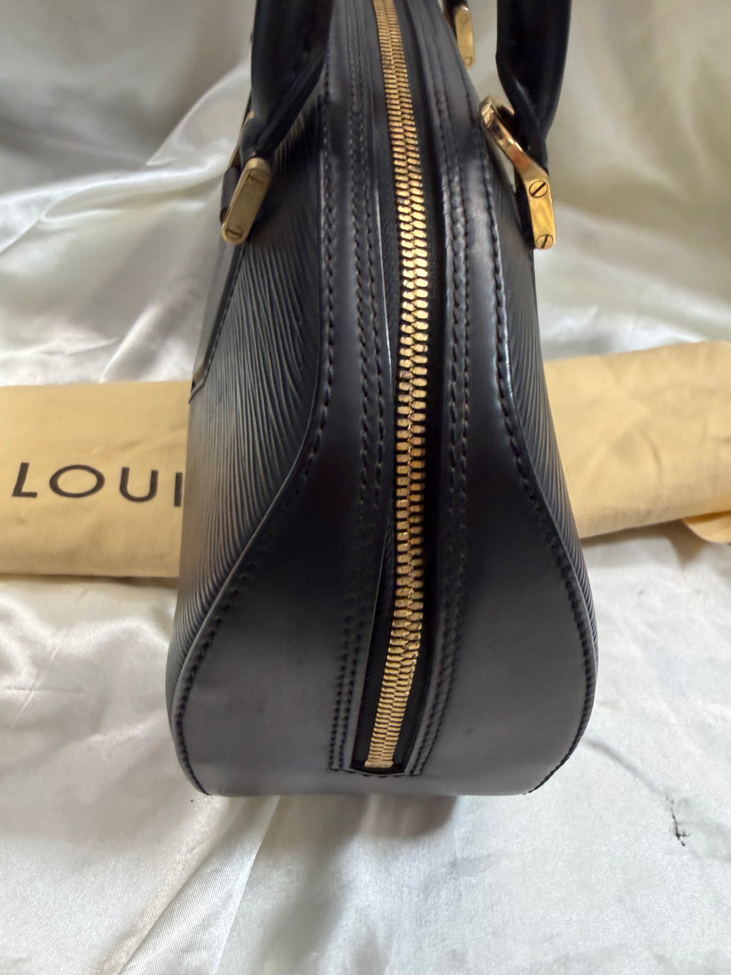 Louis Vuitton Epi Jasmin Leather Satchel Top Handle