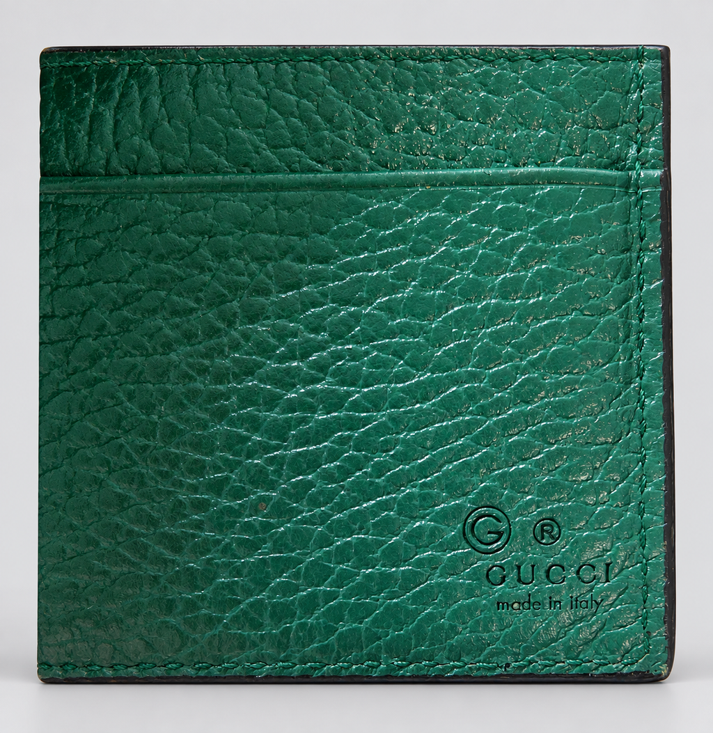 Gucci Interlocking GG Bifold Wallet in Black