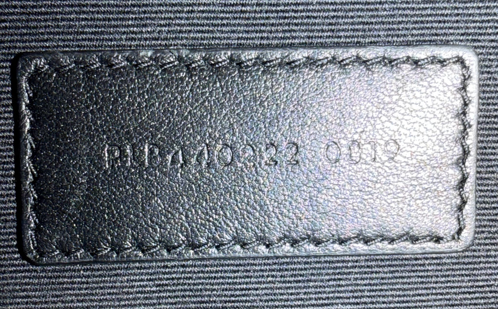 Saint Laurent Matelasse Zipper Document Pouch