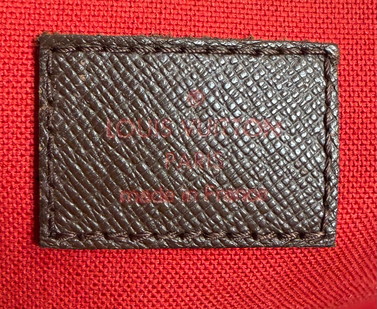Louis Vuitton Belem Mm Damier Ebene Tote Shoulder Bag