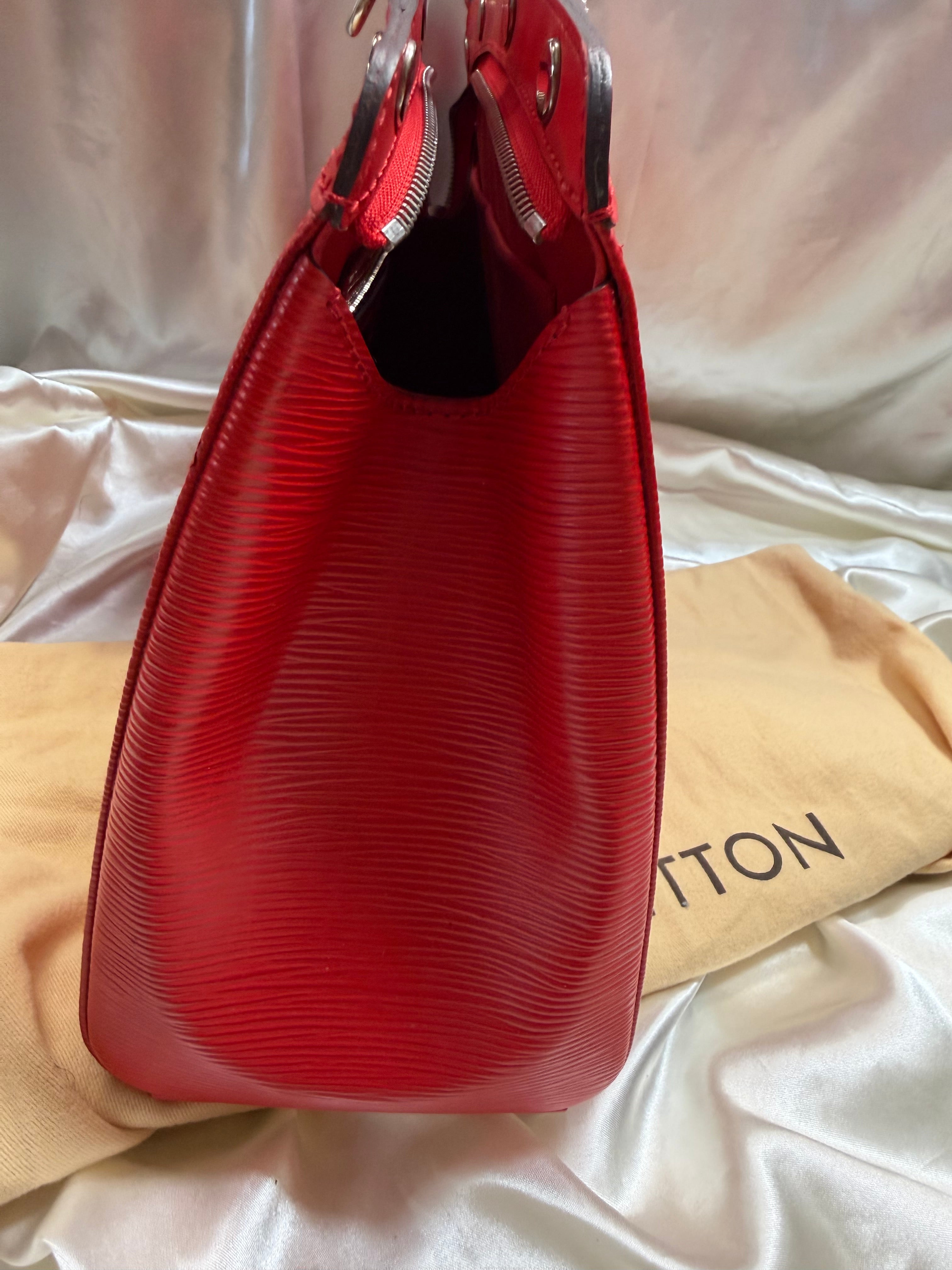 Louis Vuitton Epi Brea Mm Satchel Shoulder