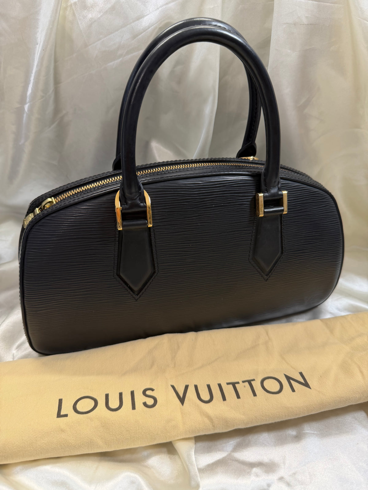 Louis Vuitton Epi Jasmin Leather Satchel Top Handle