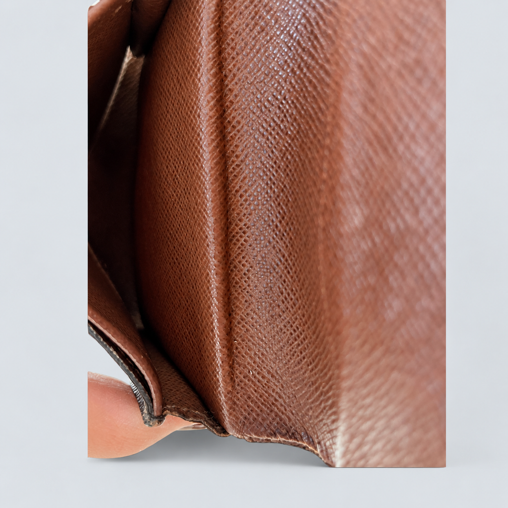 Louis Vuitton Monogram Canvas Wallet in Brown