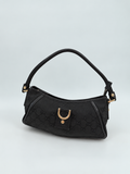 Gucci Monogram Canvas Abbey Pochette Hobo Shoulder