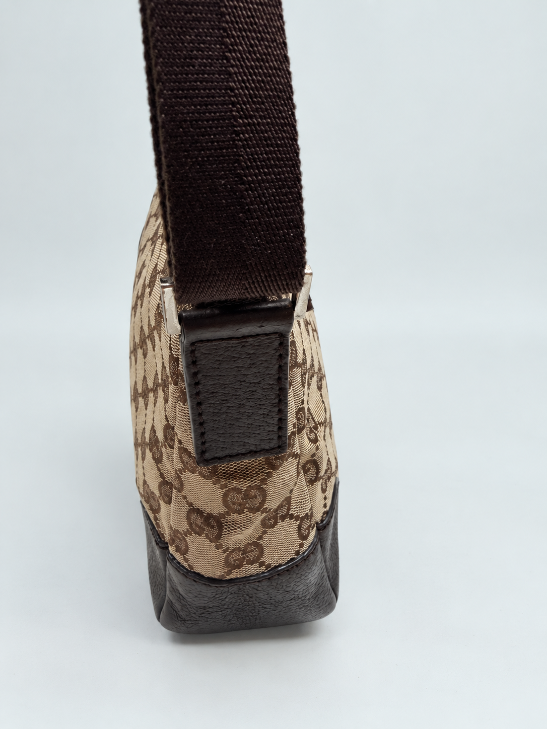 Gucci Monogram Canvas Messenger Sling Crossbody