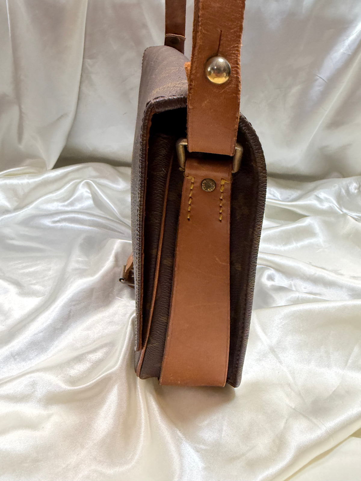 Louis Vuitton Monogram Cartouchiere Crossbody Sling