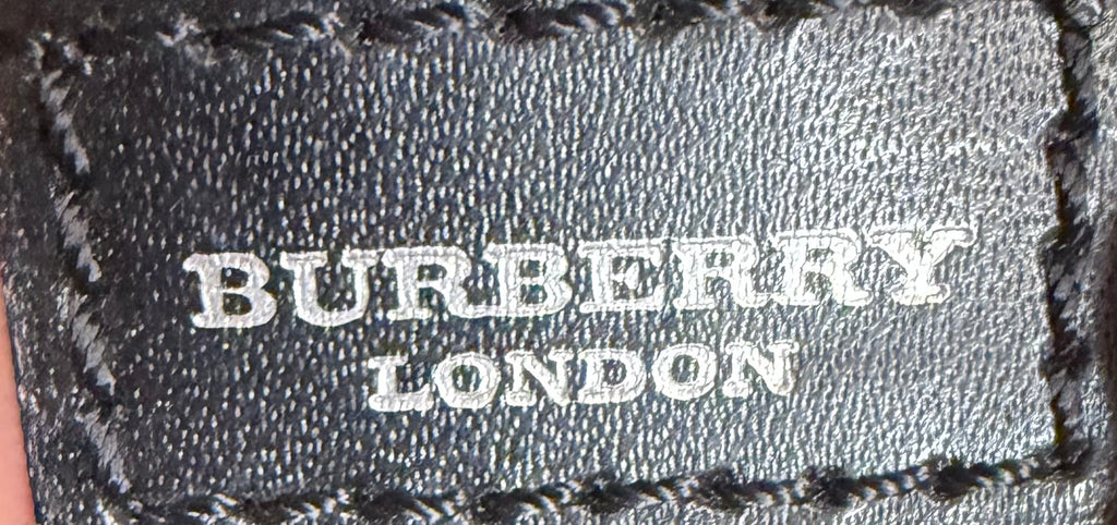 Burberry Haymarket Check Tote Top Handle