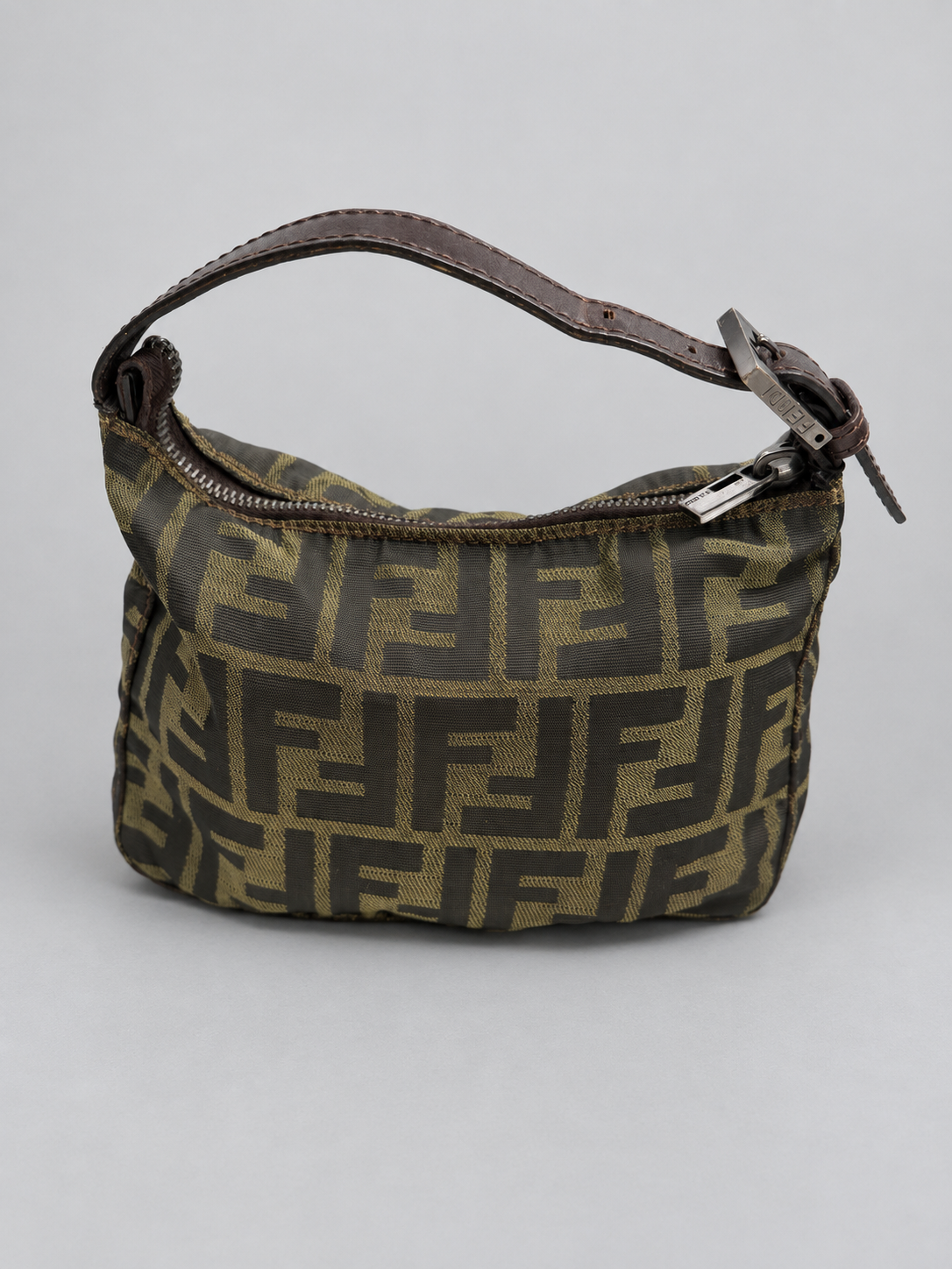 Fendi Zucca Cuoio Mini Pochette Vanity
