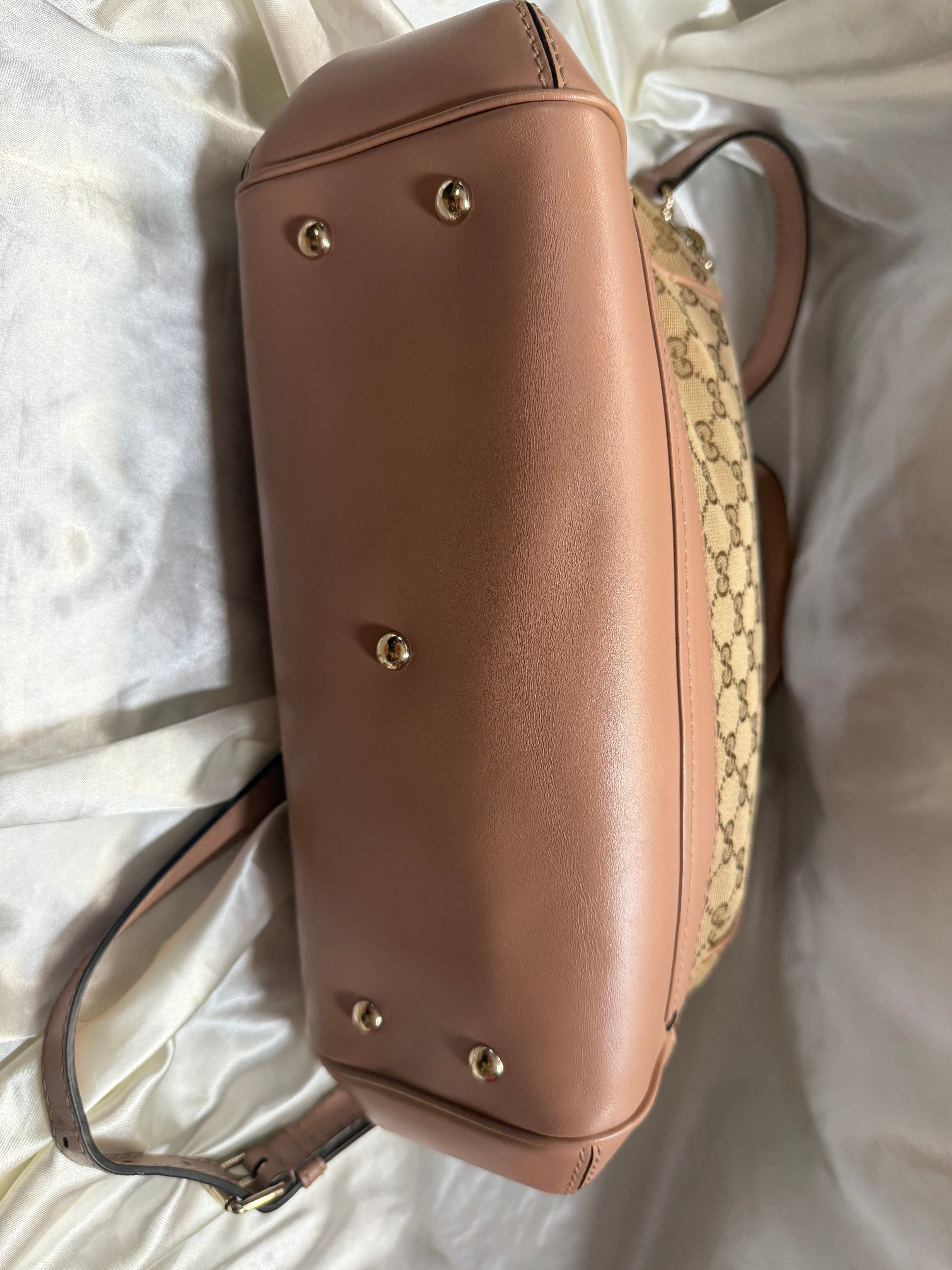 Gucci Monogram Canvas Mayfair Crossbody Sling