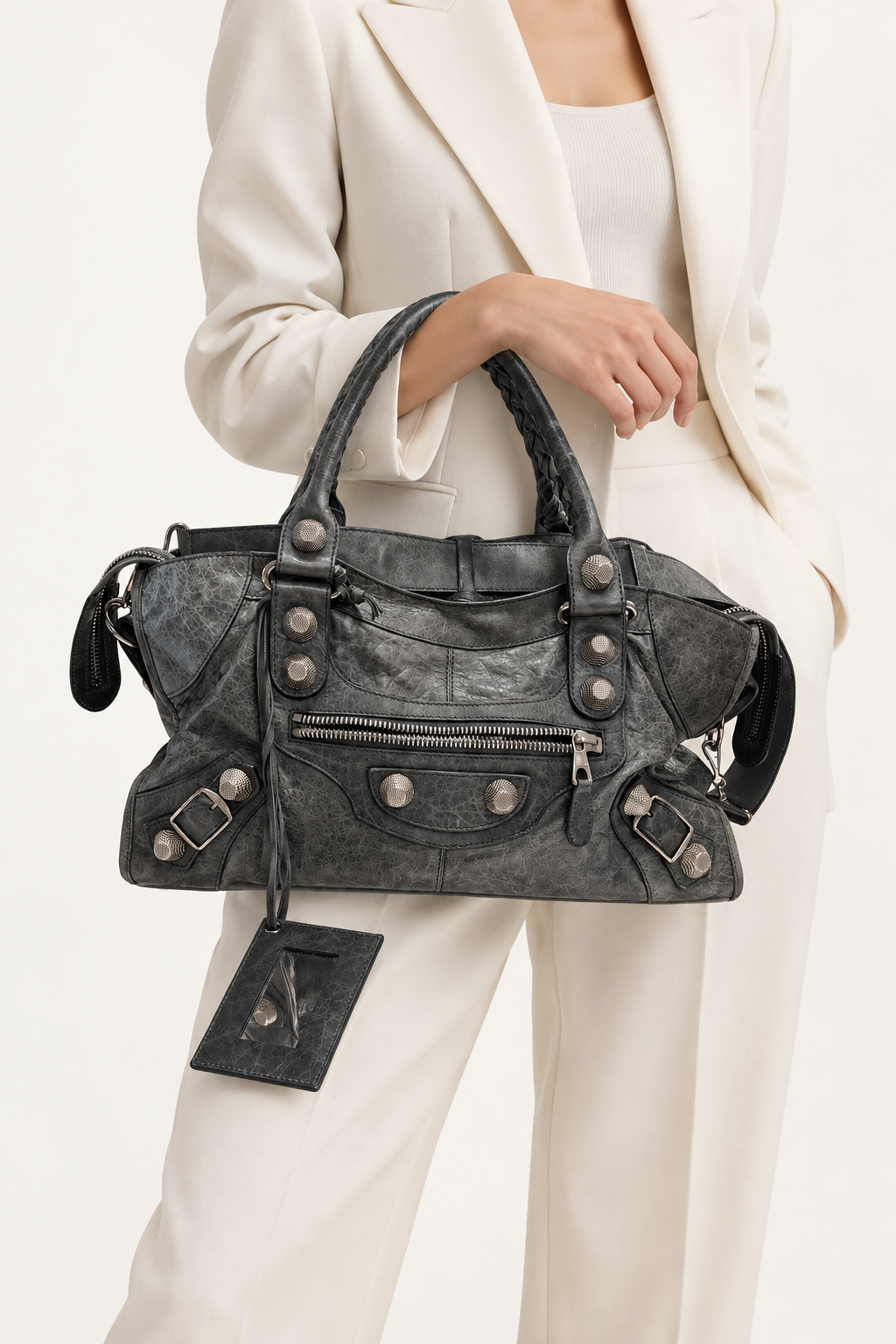 Balenciaga Shoulder Bag in Olive