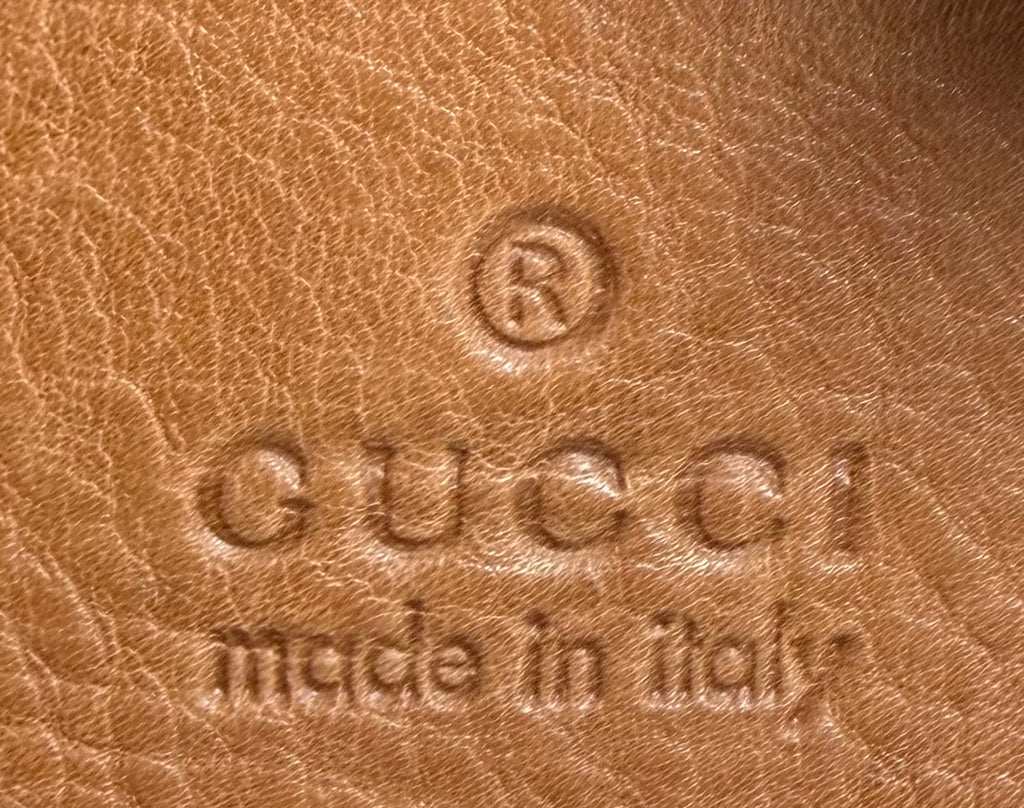 Gucci Monogram Canvas Marrakech Flap Crossbody Messenger