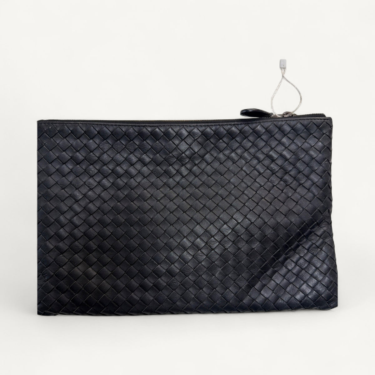 Bottega Veneta Intrecciato Clutch in Black