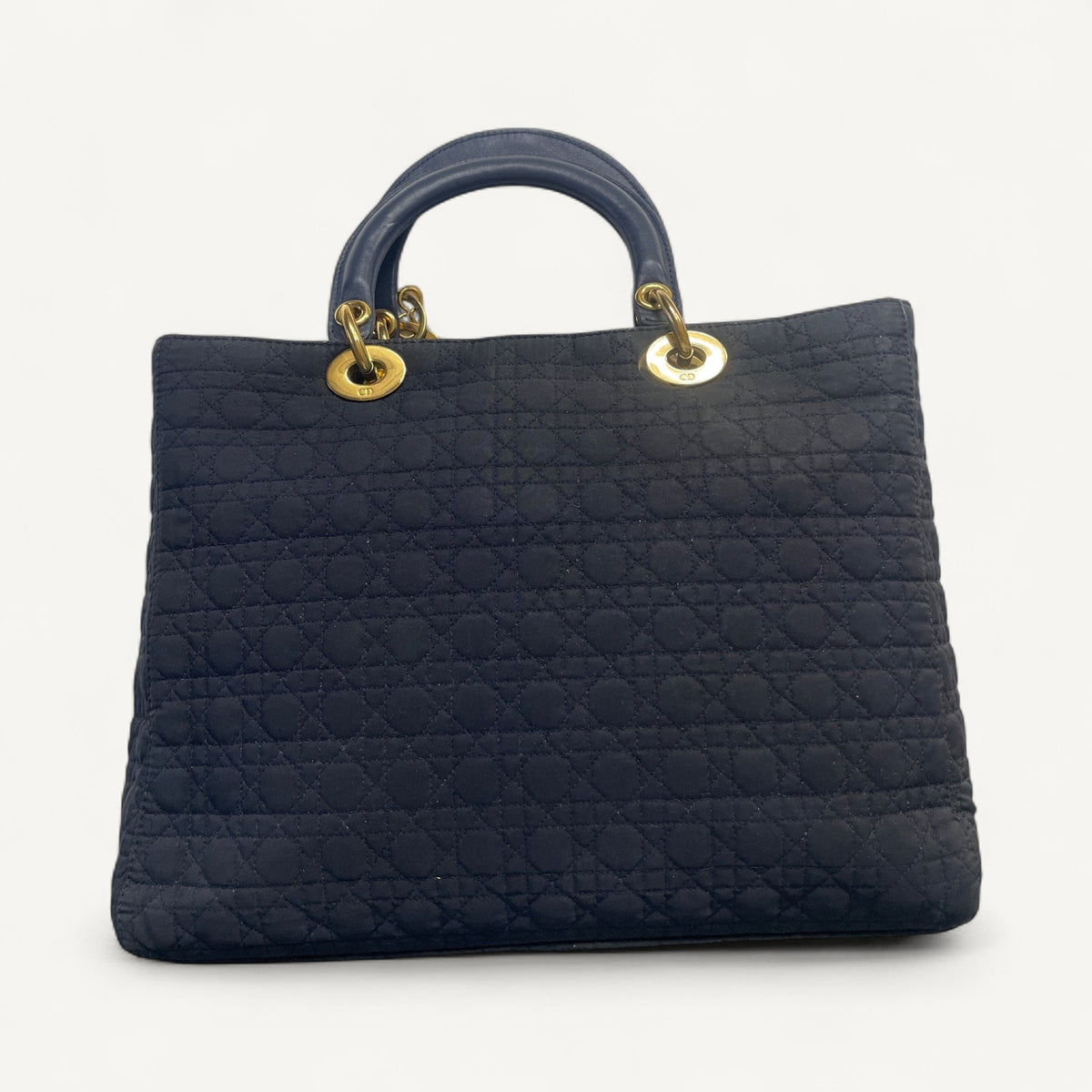 Christian Dior Cannage Lady Dior Top Handle
