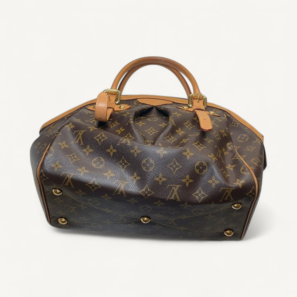 Louis Vuitton Monogram Canvas Tote in Brown