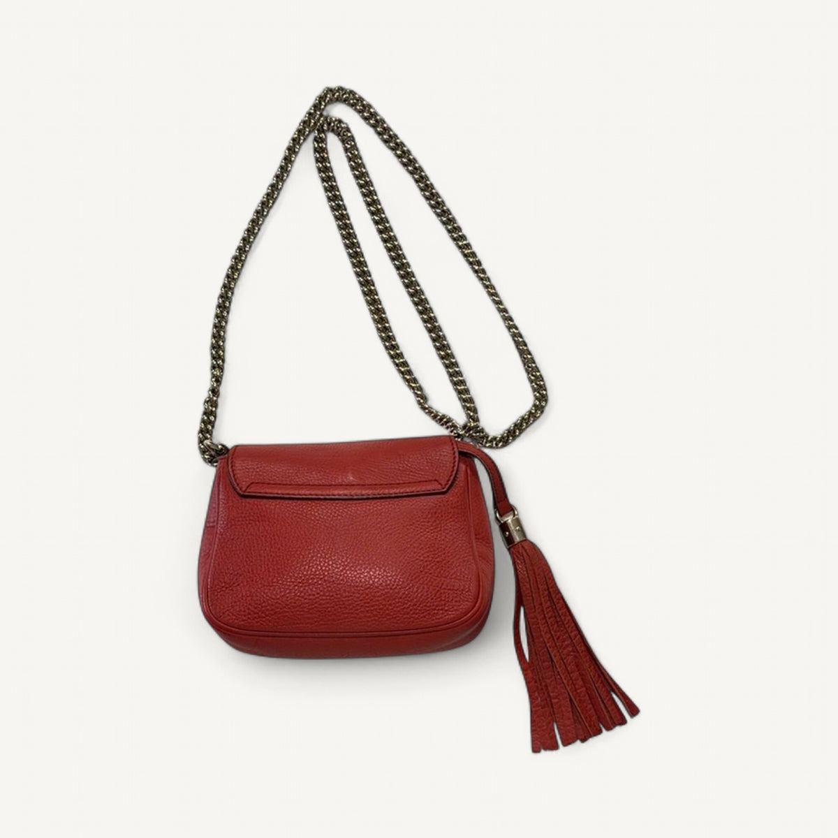 Gucci Soho Interlocking GG Crossbody Small in Red