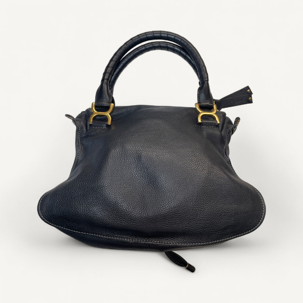 Chloe Marcie Crossbody in Black