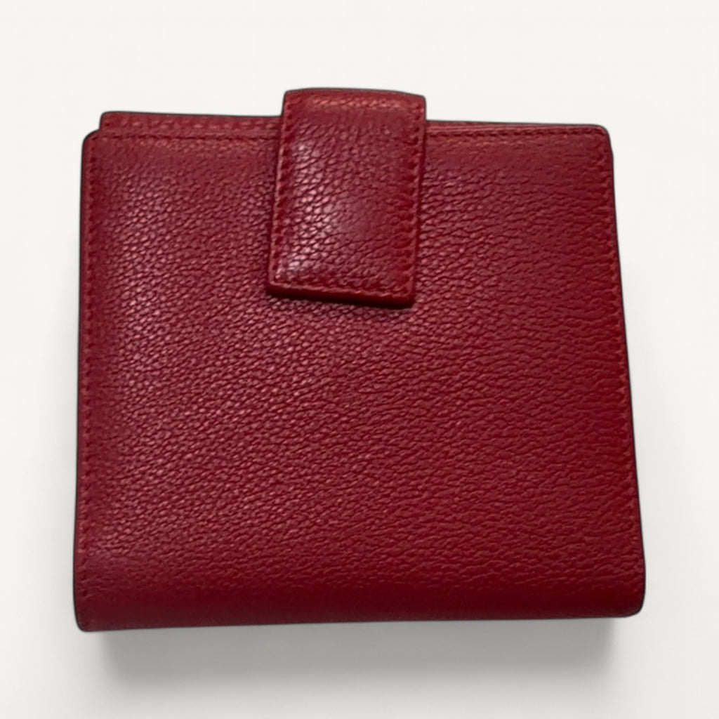Gucci Marmont Trifold Wallet in Red