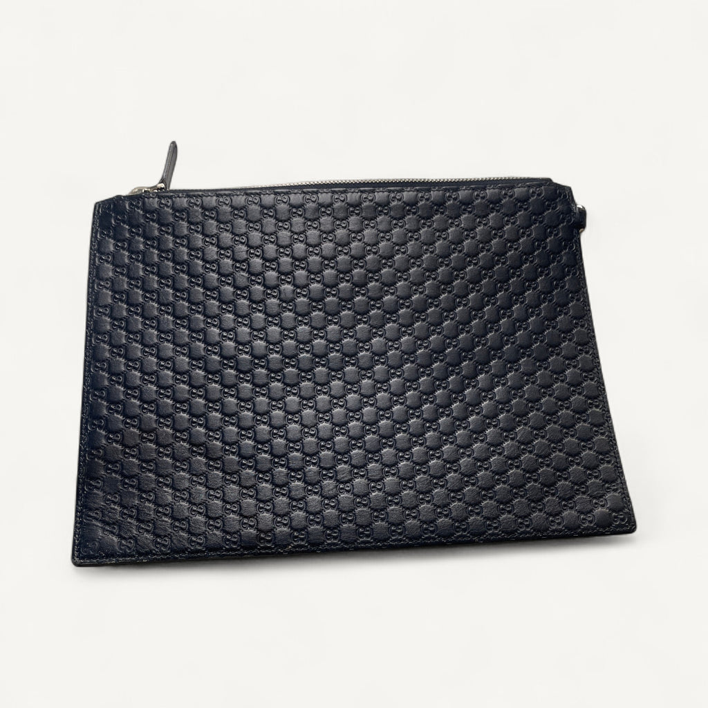 Gucci Microguccissima Clutch in Black