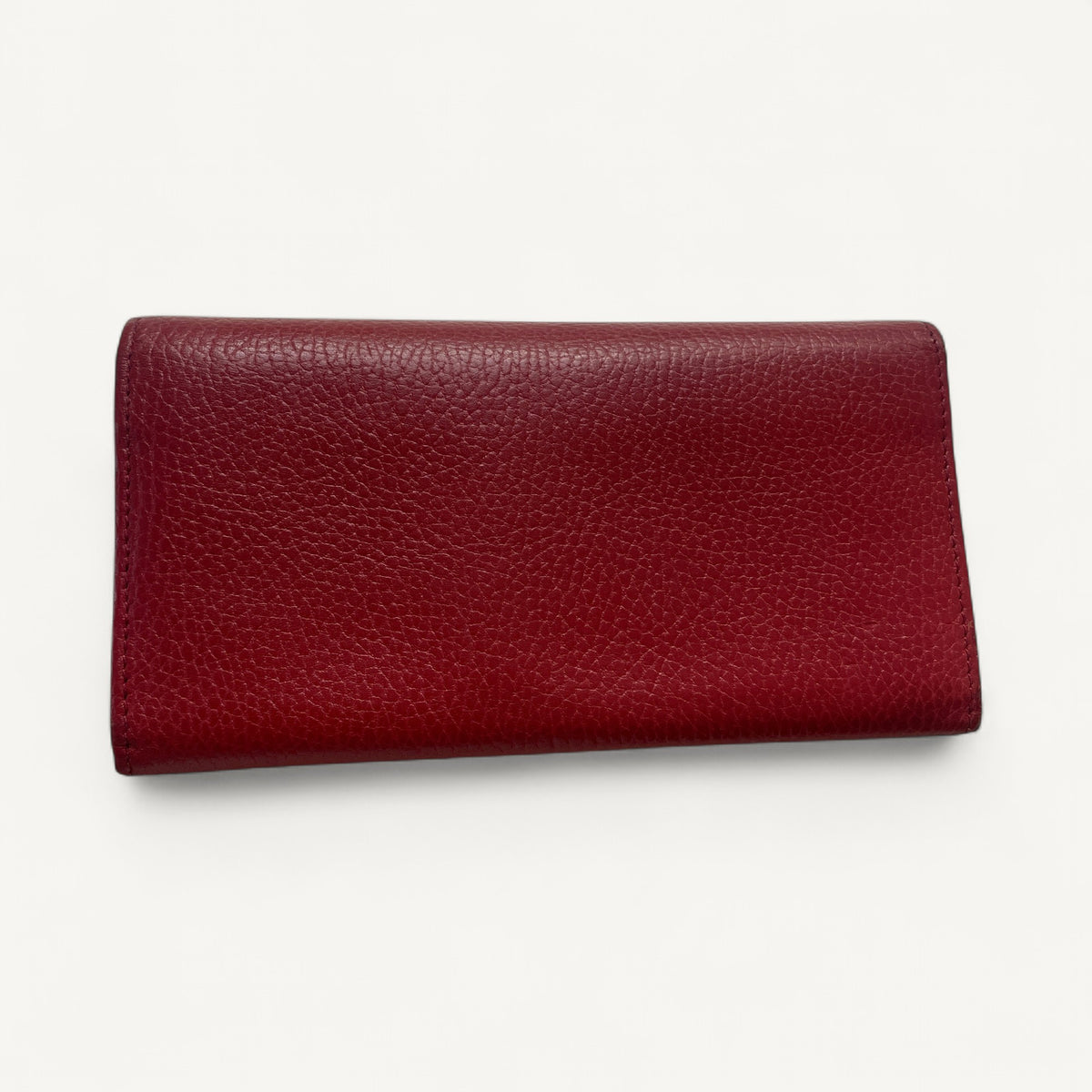 Gucci Interlocking G Wallet in Red