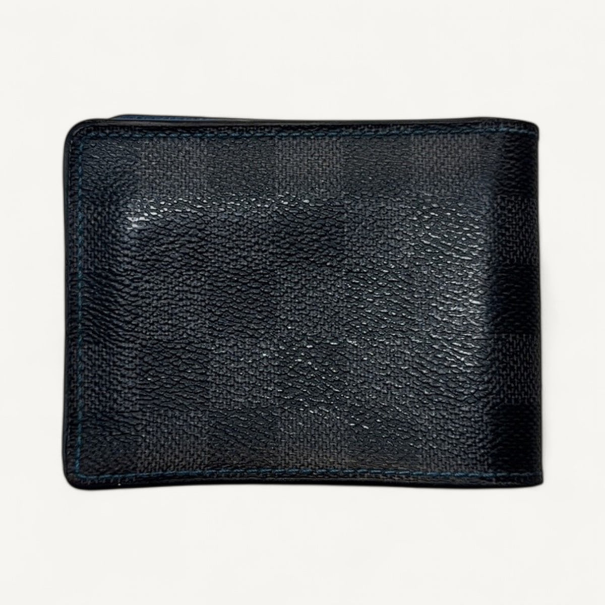 Louis Vuitton Damier Bifold Wallet in Black