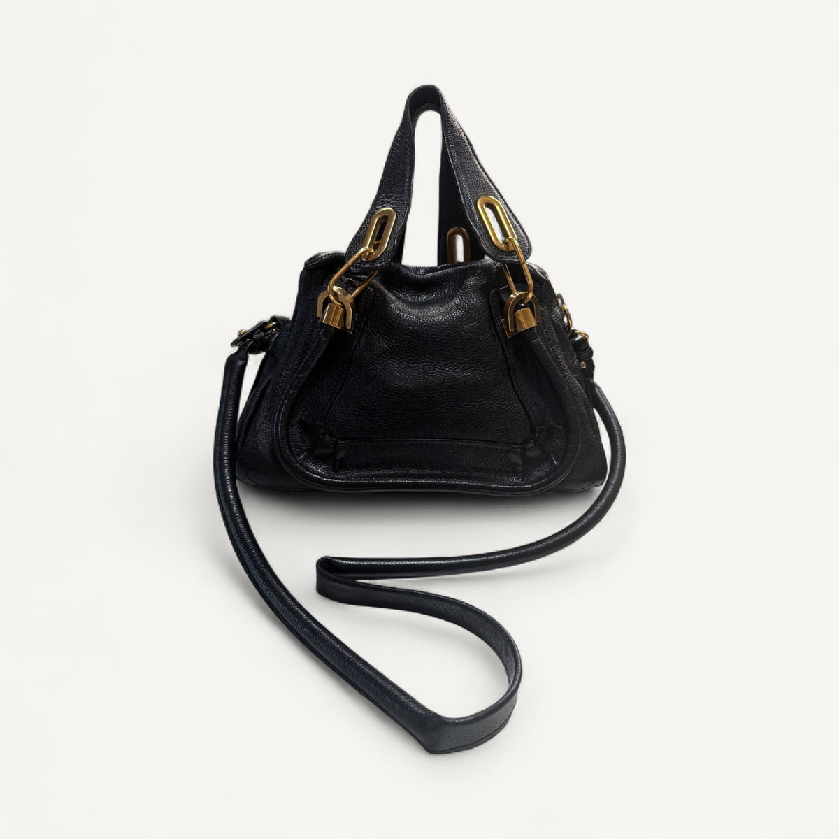 Chloe Paraty Small Crossbody in Black